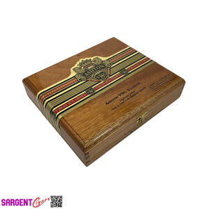 Ashton VSG Illusion Empty Wooden Cigar Box 8.5x7.25x1.75